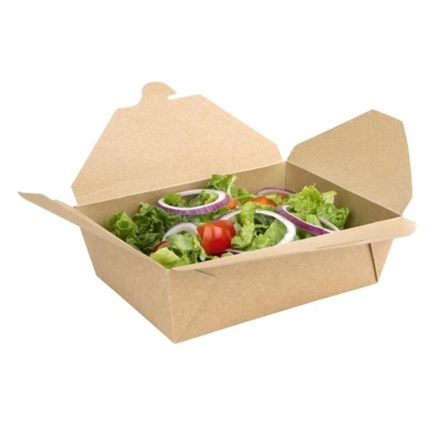 Compostable cardboard food boxes