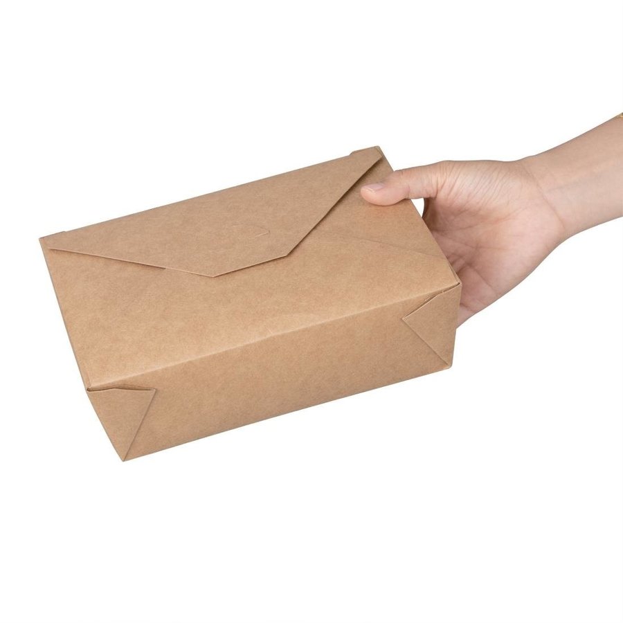 Compostable cardboard food boxes