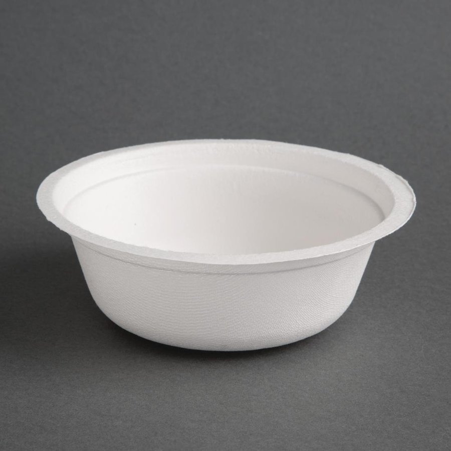 Bols en bagasse compostables (50 pièces)