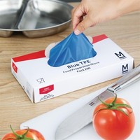 Gants en TPE sans poudre | Bleu 200 pièces
