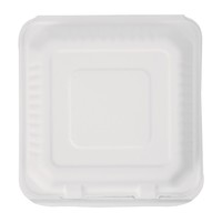 Boîtes alimentaires en bagasse compostables | 200 pièces