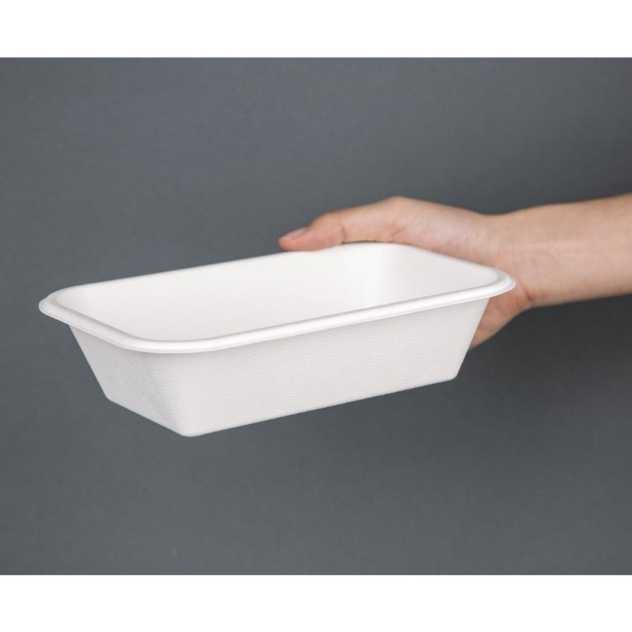 Contenants alimentaires compostables | 50 pièces