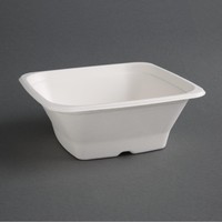 Compostable Bagasse Bowls | Square | 50 pieces
