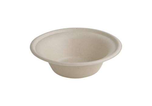  HorecaTraders Compostable Bagasse Bowls | Square | 50 pieces 