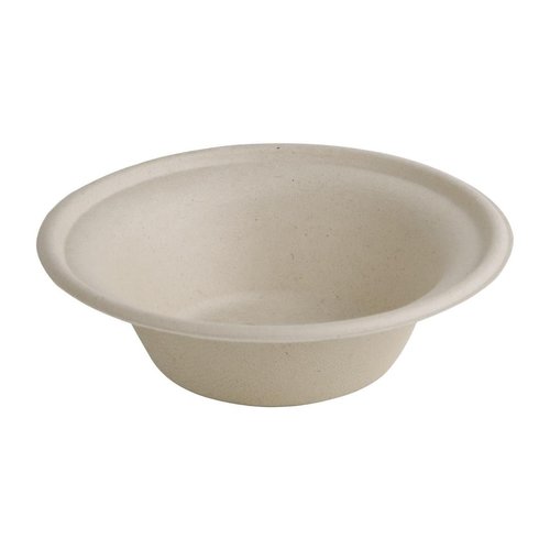  HorecaTraders Bols en bagasse compostables | Carré | 50 pièces 
