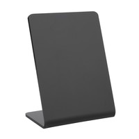 Tischschilder aus Acryl | 10,3x7,6x 5,2 cm | 4 Stück