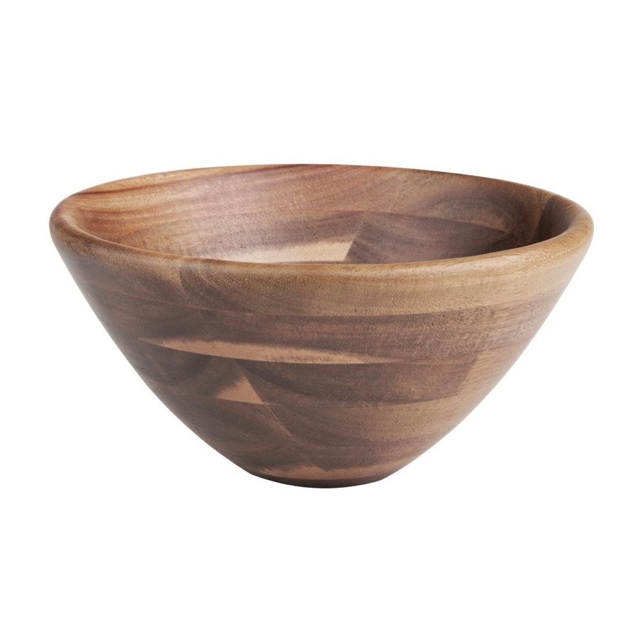 Acacia wood bowls | (h) 9cm