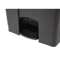 Abfalleimer | Schwarz | 87L