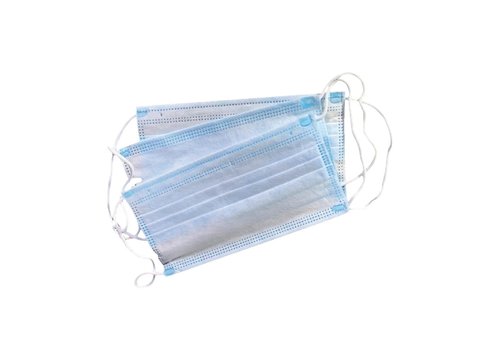  HorecaTraders Masque facial non médical à 3 couches Type I | 50 pièces 