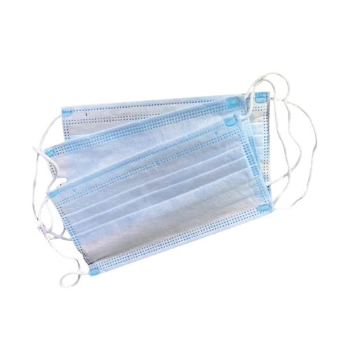  HorecaTraders Masque facial non médical à 3 couches Type I | 50 pièces 