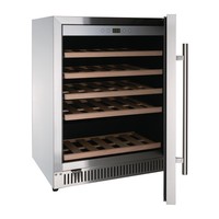 wijnkoeling | G-serie | RVS | 51 flessen | +5°C tot +18°C | 81,5(h)x59,5x58,5cm