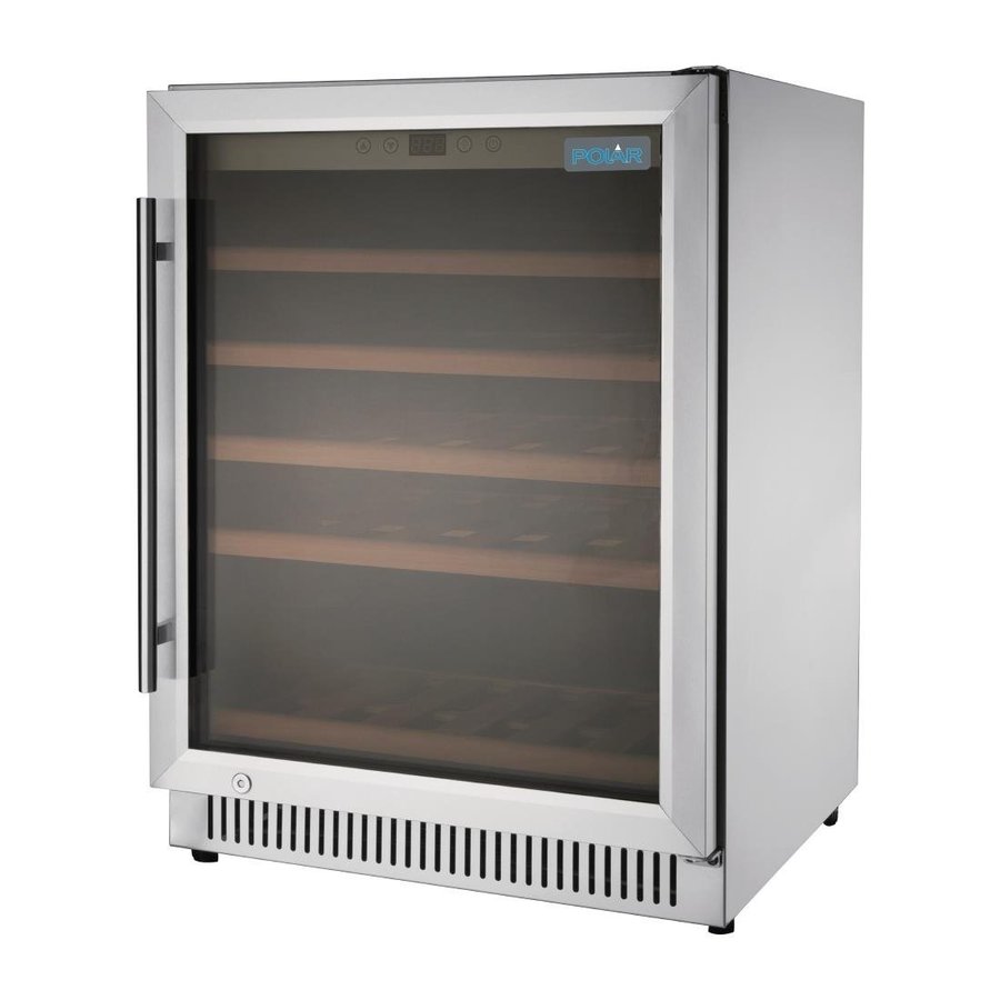 wine cooling | G series | stainless steel | 51 bottles | +5°C to +18°C | 81.5(h)x59.5x58.5cm