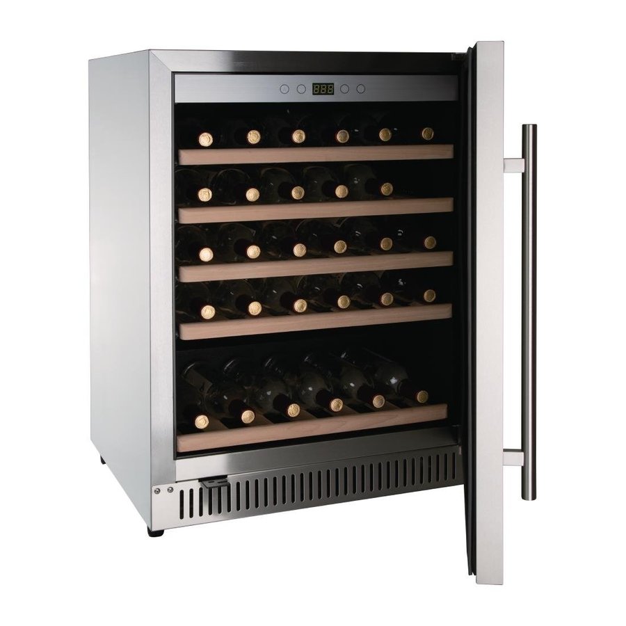 wine cooling | G series | stainless steel | 51 bottles | +5°C to +18°C | 81.5(h)x59.5x58.5cm