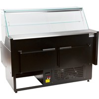 Refrigerated display case Black | Morris 2.5 | 249x106x(h)131 cm