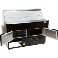 Refrigerated counter Black | Morris 2.5 | 249x106x (h) 131 cm