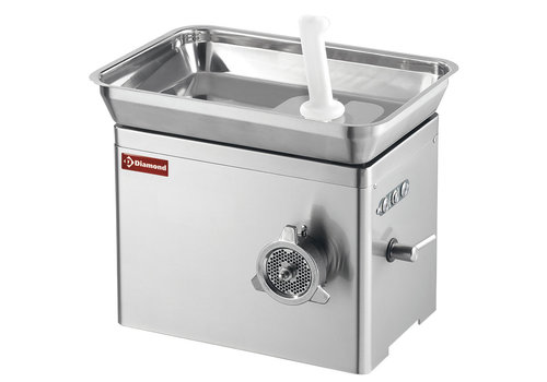  HorecaTraders Meat grinder stainless steel/steel 300kg/h | Ungur Series 