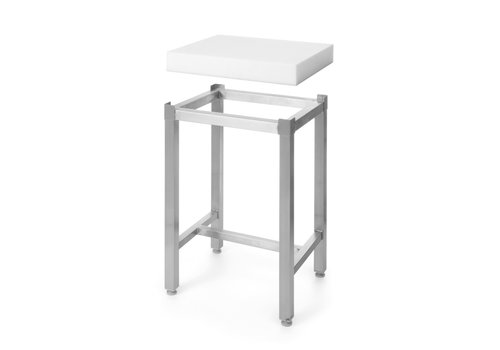  Hendi Base en acier inoxydable | 51x41x75(h) cm 