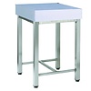 HorecaTraders Plastic White Chopping Block