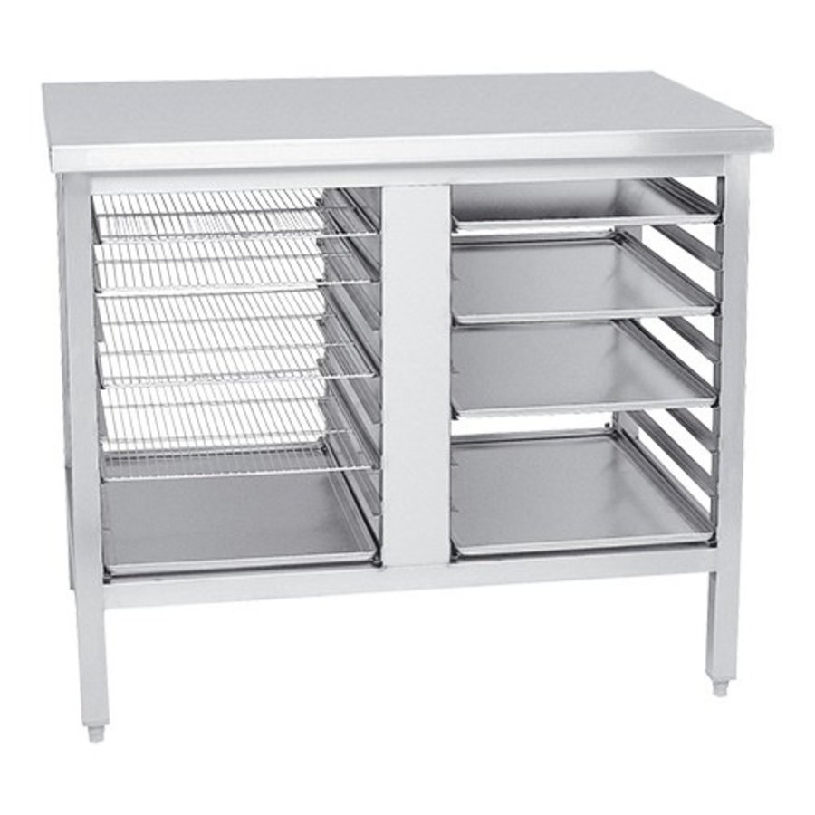 Table de travail avec base Bakkersmaat