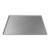 HorecaTraders Plaque de cuisson | Aluminium perforé | 40x60x1,5 cm