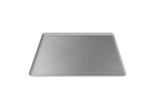  HorecaTraders Baking tray | Aluminum Perforated | 40x60x1.5 cm 