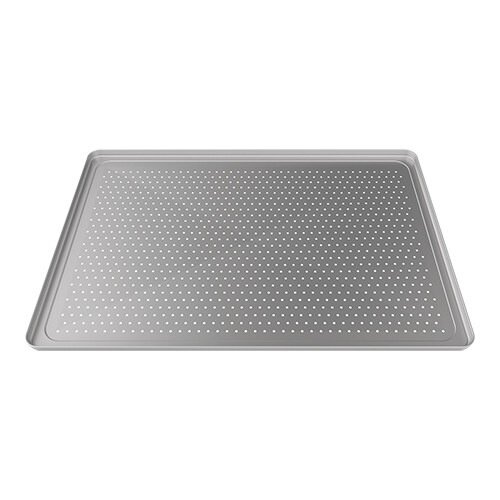  HorecaTraders Plaque de cuisson | Aluminium perforé | 40x60x1,5 cm 