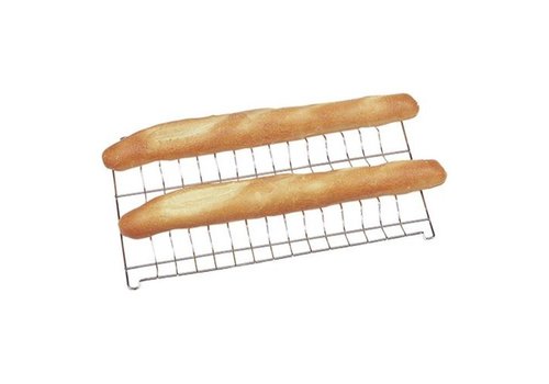  Unox Toast à la baguette | Chromé | 600x400mm 