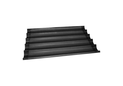  Baguette Toast | Non-stick | 5 Baguettes | 600x400mm 
