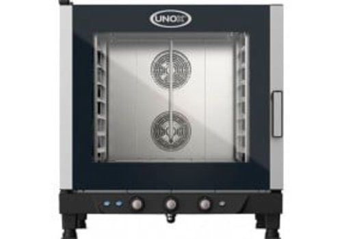  Unox Four à convection Cheflux | acier inoxydable | boutons rotatifs | 86x88x93(h) cm 