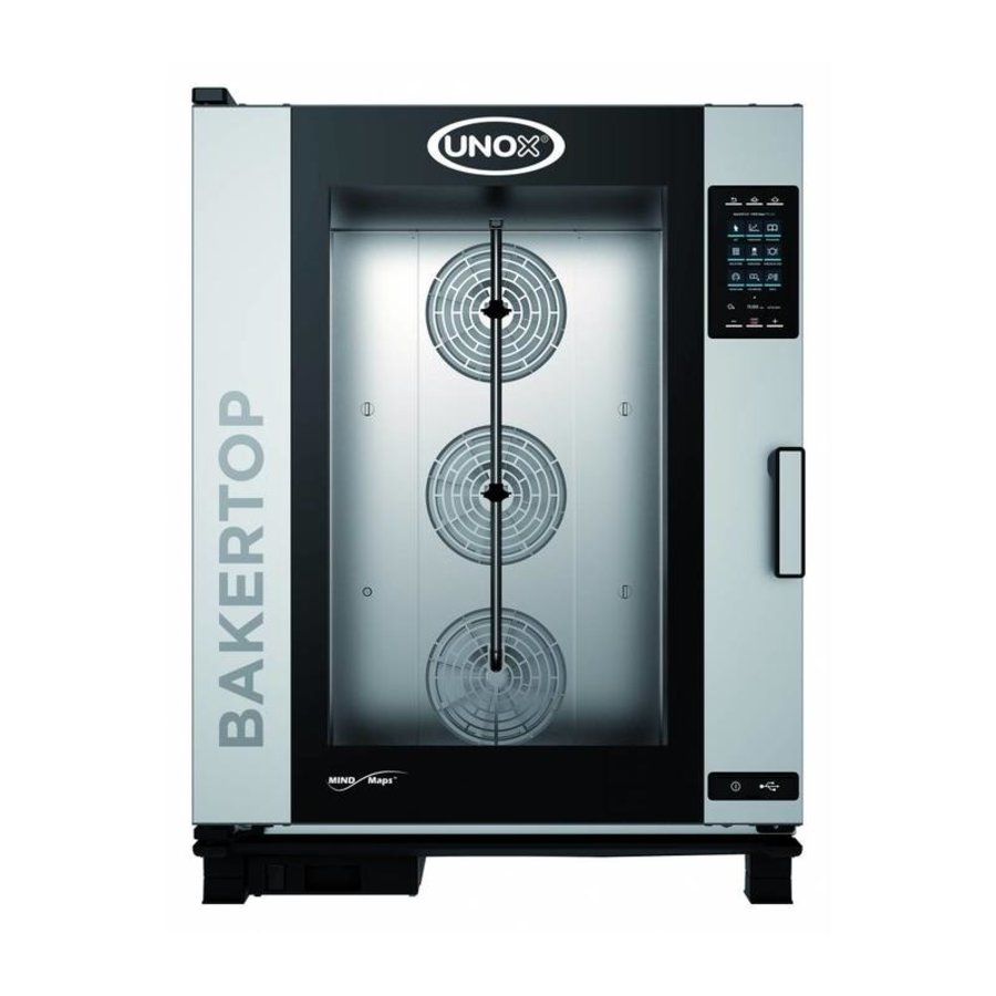 Bakertop combi steamer | Mindplus | 86x96x116 (h) cm