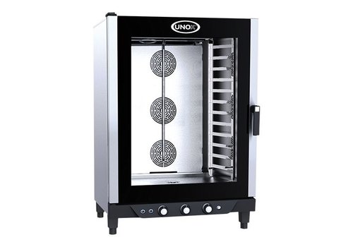  Unox Cheflux | four à convection | acier inoxydable | 86(h)x88x93cm 