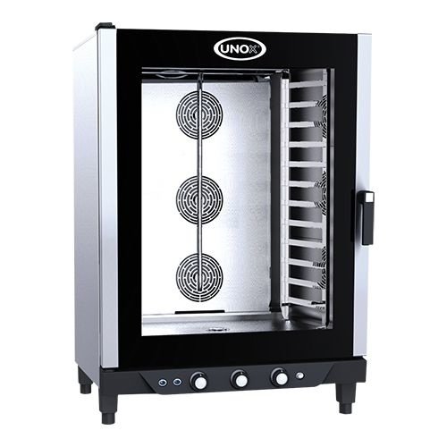  Unox Cheflux | convection oven | stainless steel | 86(h)x88x93cm 
