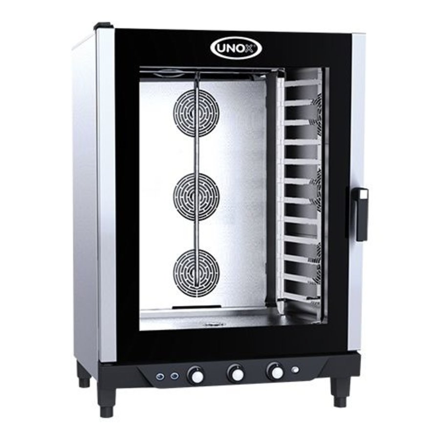 Cheflux | convection oven | stainless steel | 86(h)x88x93cm