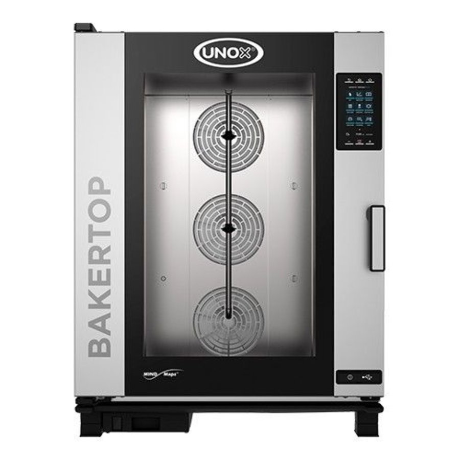 Bakertop Kombidämpfer | Gas | 86x96x116cm | 10x 60x40cm