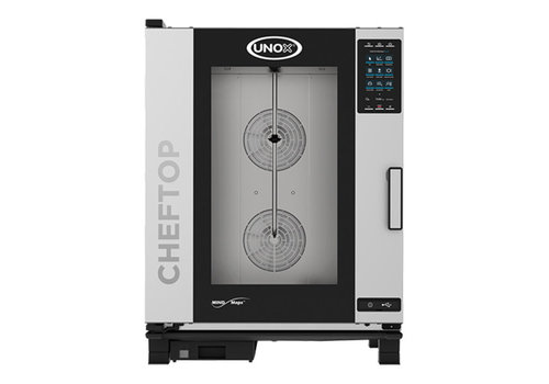  Unox Cuiseur vapeur combiné ChefTop | Gaz | GN1/1x10 | 75x77x101(h)cm 
