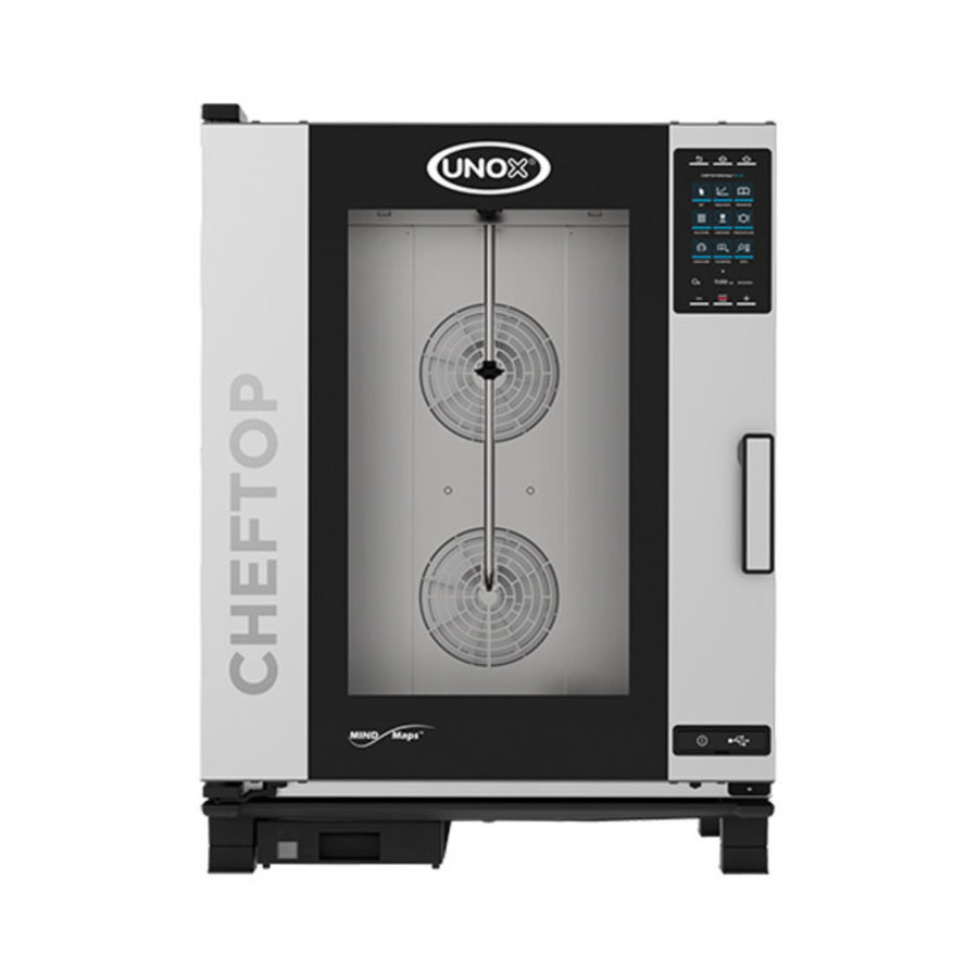 Cuiseur vapeur combiné ChefTop | Gaz | GN1/1x10 | 75x77x101(h)cm