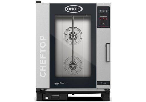  Unox ChefTop Combisteamer| Electric | GN1/1x10 | 400V | 75x77x101(h)cm 