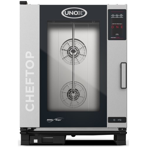  Unox ChefTop Combisteamer| Electric  | GN1/1x10 | 400V | 75x77x101(h)cm 