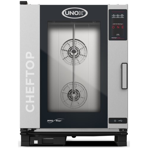  Unox Cuiseur vapeur combiné ChefTop | Électrique | GN1/1x10 | 400 V | 75x77x101(h)cm 