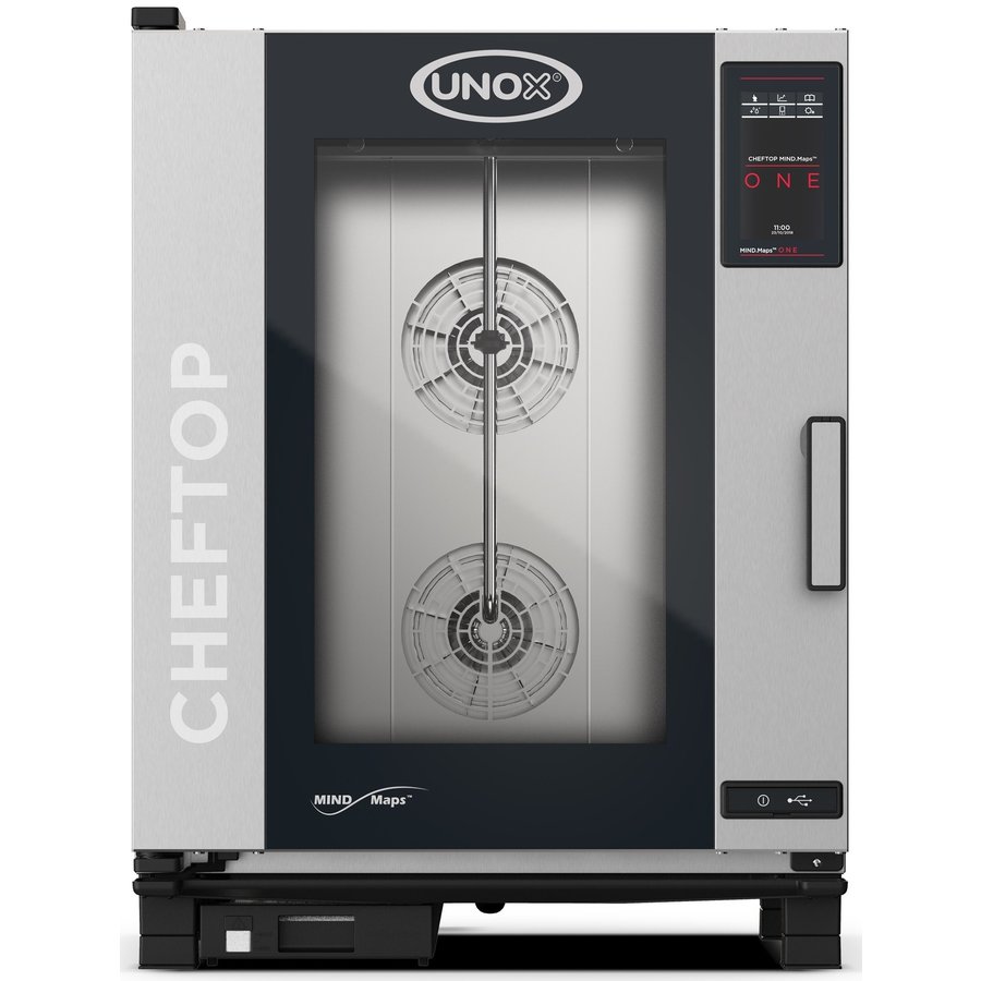Cuiseur vapeur combiné ChefTop | Électrique | GN1/1x10 | 400 V | 75x77x101(h)cm
