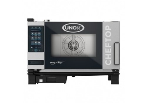  Unox ChefTop Combisteamer | 3 x GN 1/1 | 75X77X54(h)cm | 400V 