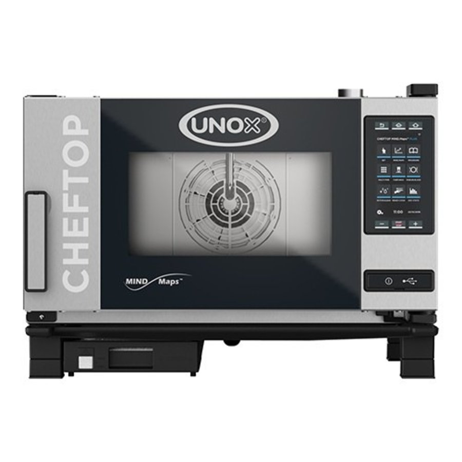 Cuiseur vapeur combiné Cheftop | 3x GN 1/1 | 75x78x(H)54cm