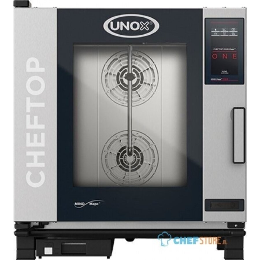 Cuiseur vapeur combiné cheftop | 75x78x84cm | 7 x GN 1/1 | 400 V