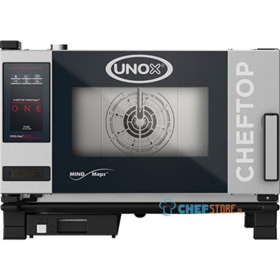 Cheftop Combisteamer | 3 x GN 1/1 | 400V | 75x77x54(h)cm