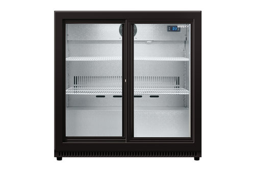  Husky Bar fridge | Black | 52x87x87cm | 186L 
