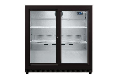  Husky Réfrigérateur bar | Noir | 52 x 87 x 87 cm | 186L 