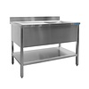 Saro Sink table | stainless steel | Sink right | 120x60x85 cm
