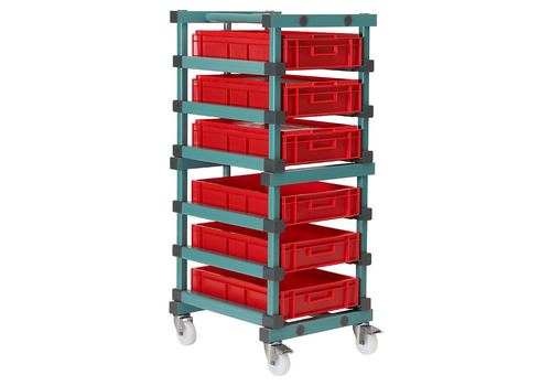 HorecaTraders Camion fourgon REA FR | 6 étages | 66x54x137cm 