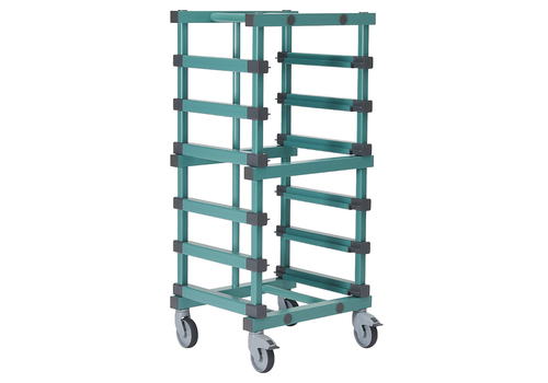  HorecaTraders REA box trolley EN | 8 levels | strong & stable | 66x54x177cm 
