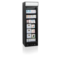 Display freezer | Black | 270L | 59.5x64x (h) 198 cm